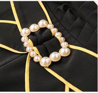 Two-Piece Women's Cotton Shirt with Beading in Light Mature Style