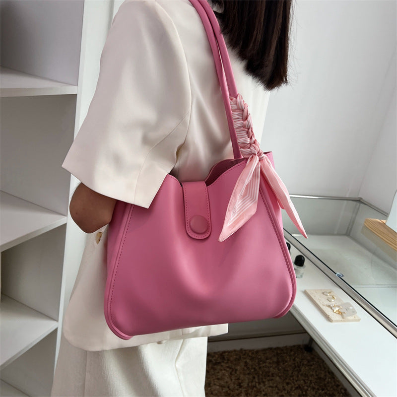 Women's High-Capacity Business Commuting PU Bag Set with Crossbody Bags