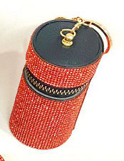 Mini porte-clés de rangement en soie pour écharpe 9,7 x 5 cm