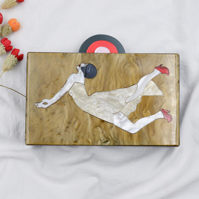 Handmade acrylic dinner bag