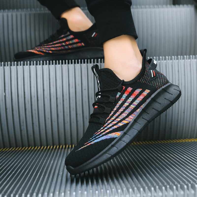 creative new flying weave fashion shoes