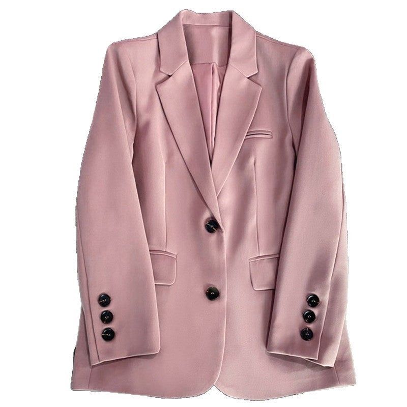 Casual Temperament Spring Autumn Street Style Small Suit Top