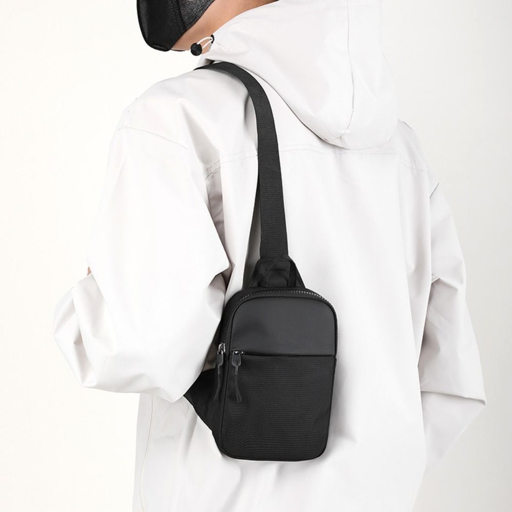 Men's Waterproof Oxford Cloth Mini Shoulder Messenger Bag
