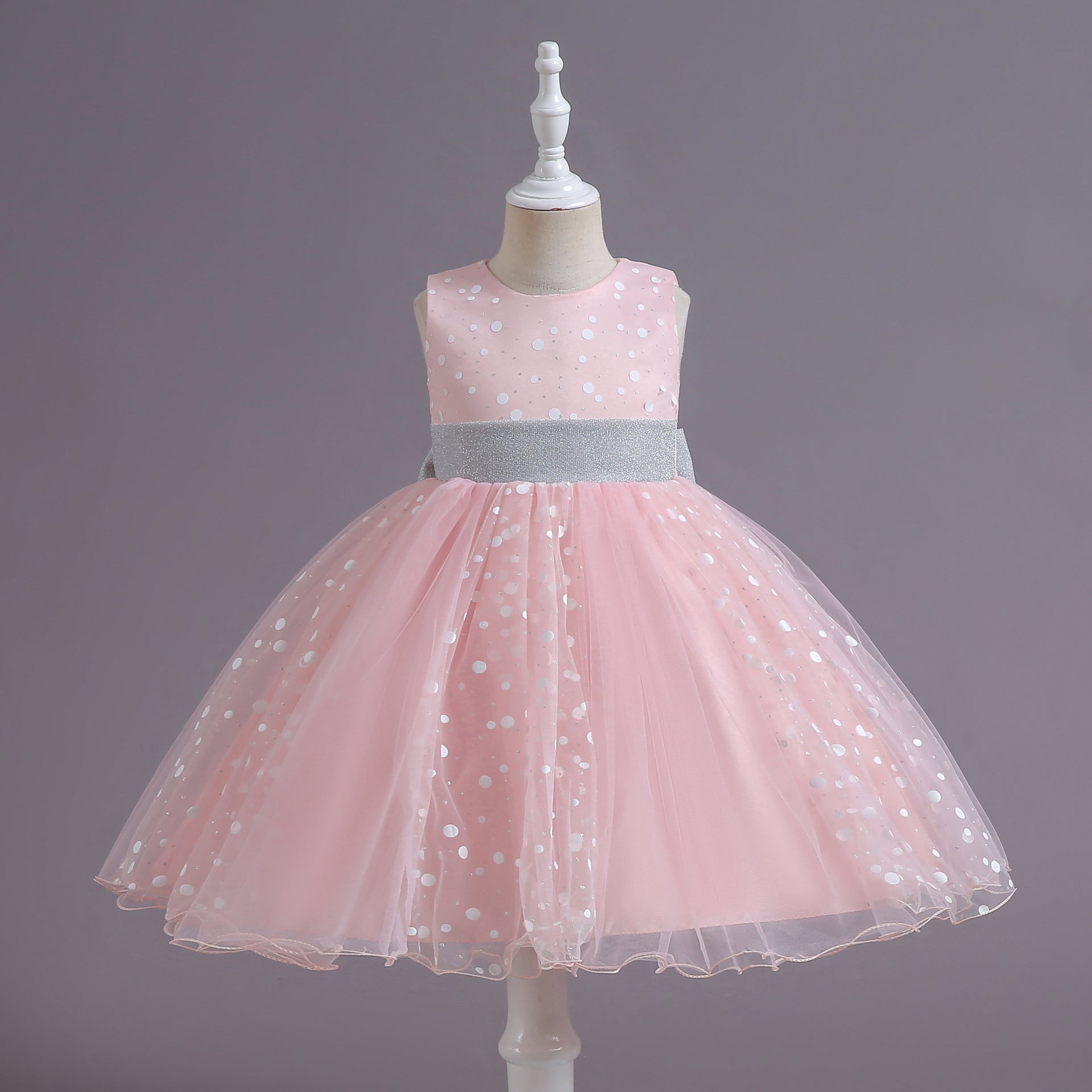 Personalized Girls' Short Princess Dress in Multiple Colors
