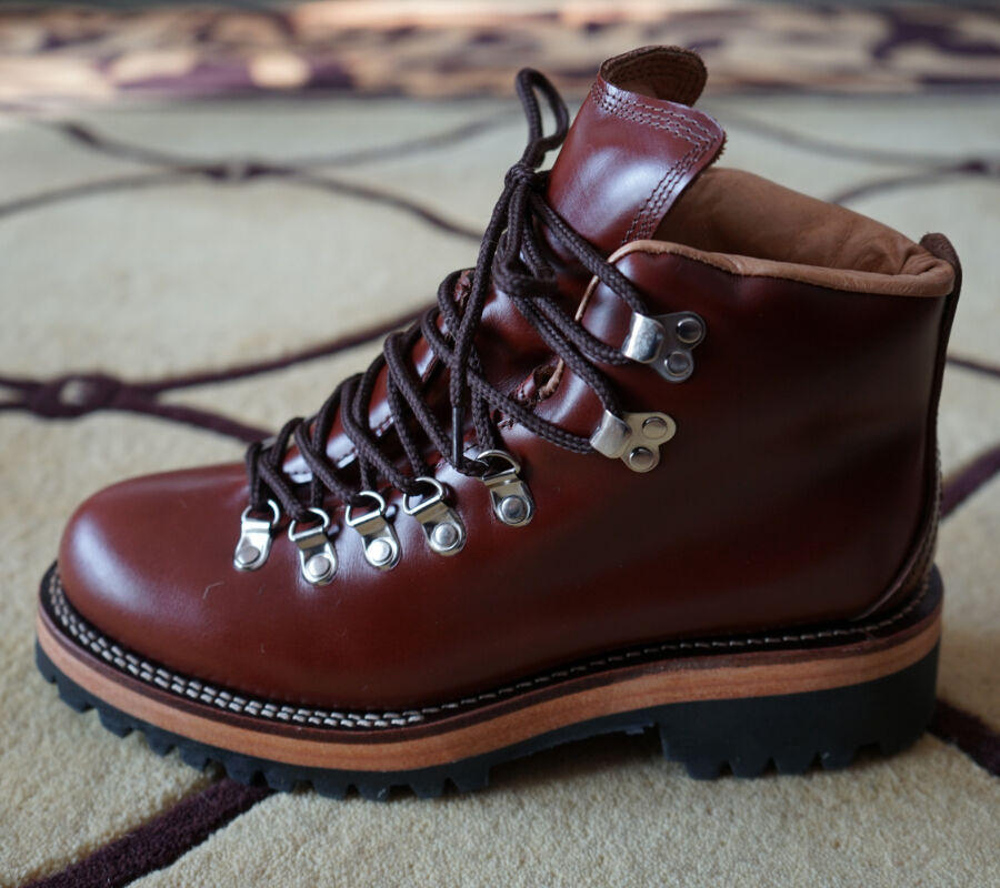 Bottes de randonnée basses en cuir marron à lacets pour homme, pointures 39-44