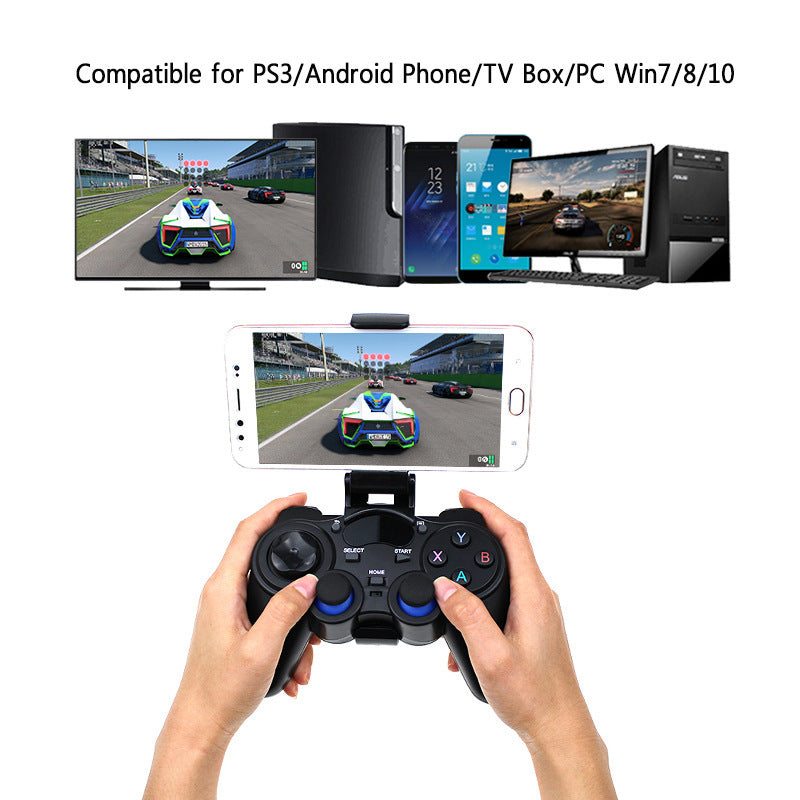 ذراع تحكم ألعاب لاسلكي 2.4G يعمل بنظام أندرويد PC360 لجهاز PS3 وتلفزيون الكمبيوتر