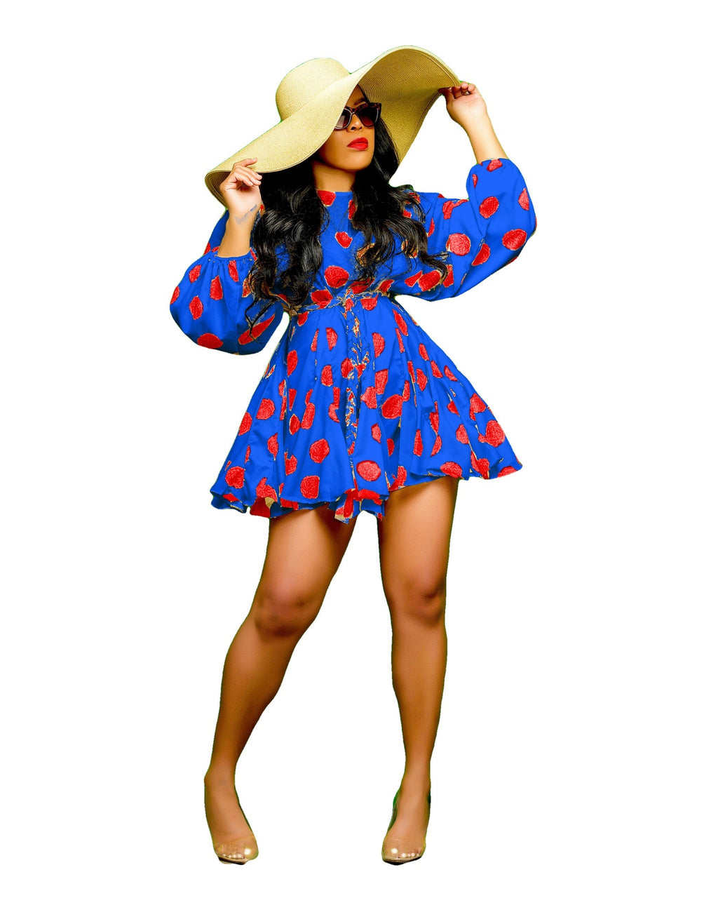 Women’s Long Sleeve Chiffon Bodycon Dress