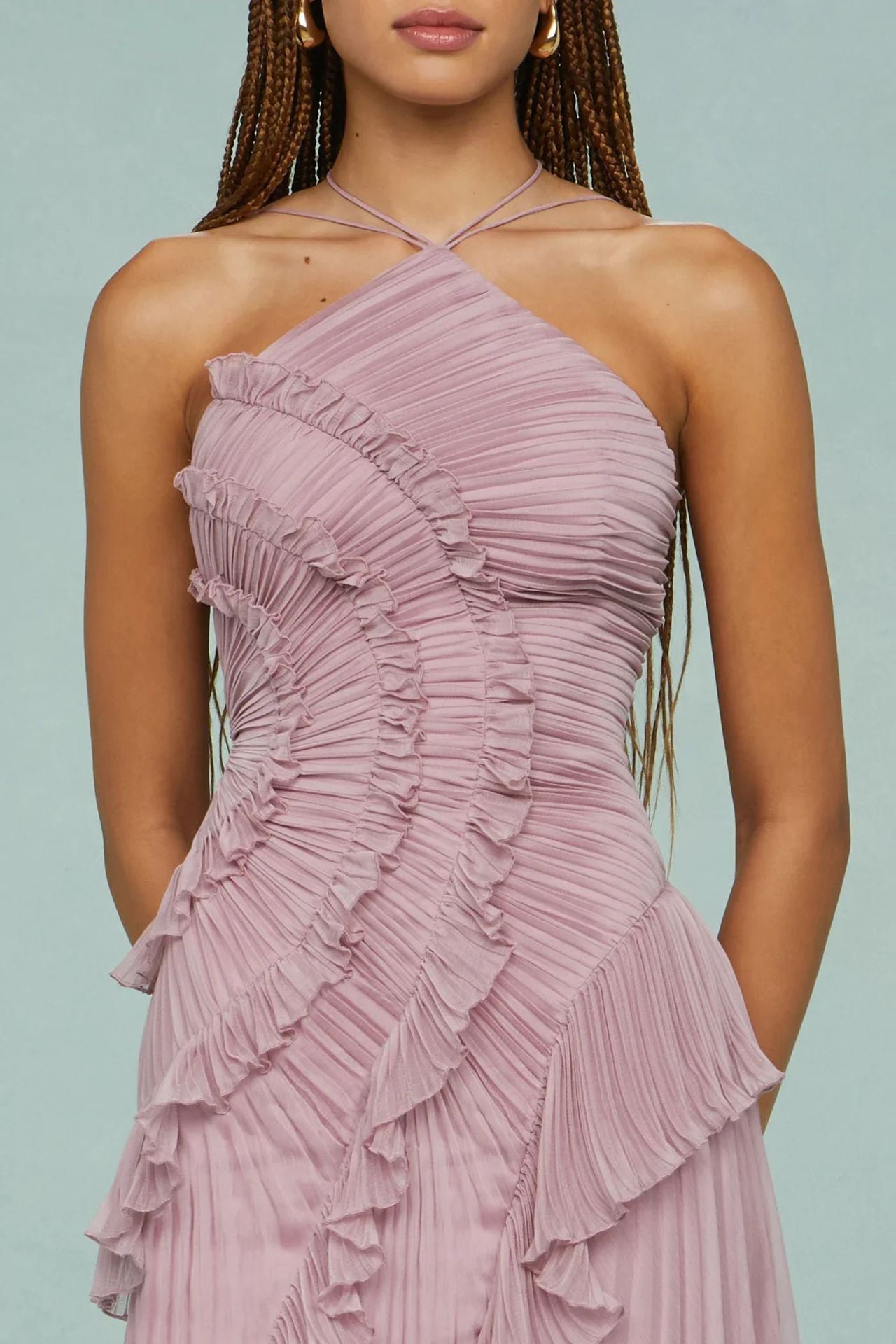 Fashion Personality Chiffon Pencil Dress for Women