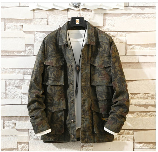 Nouvelle veste en jean camouflage pour homme - Manteau - Jaqueta Masculino Jeans Jacket &amp; Coats - Mode automne - Marque de vêtements
