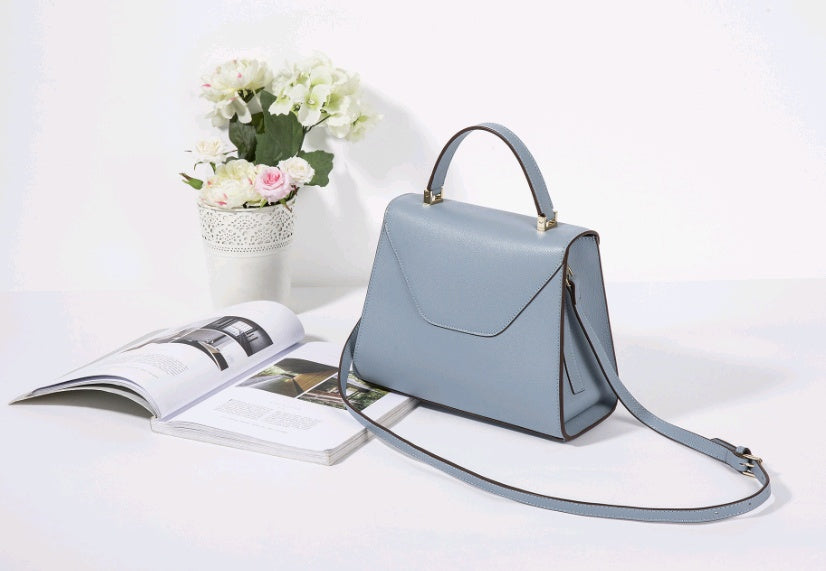 Spring Summer Portable Leather Shoulder Messenger Handbag