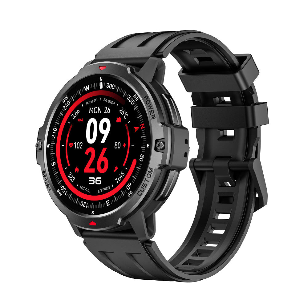 Waterproof 3ATM GPS Smartwatch with Heart Rate & Sleep Monitor
