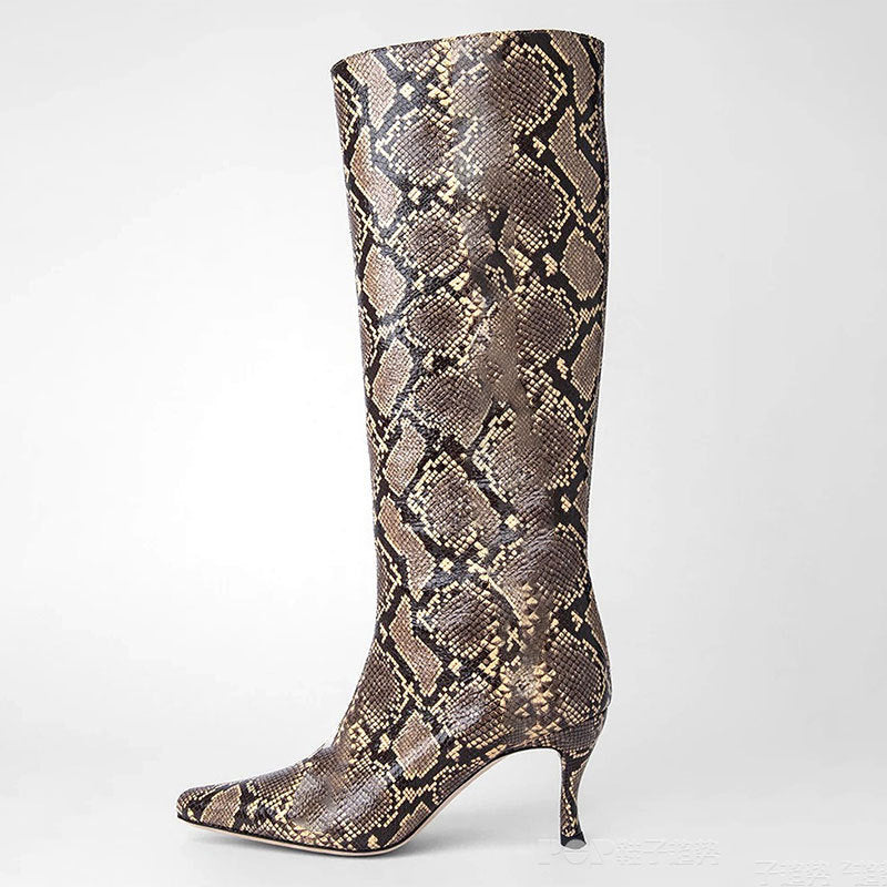 Bottes de cowboy carrées pour femmes en plusieurs couleurs