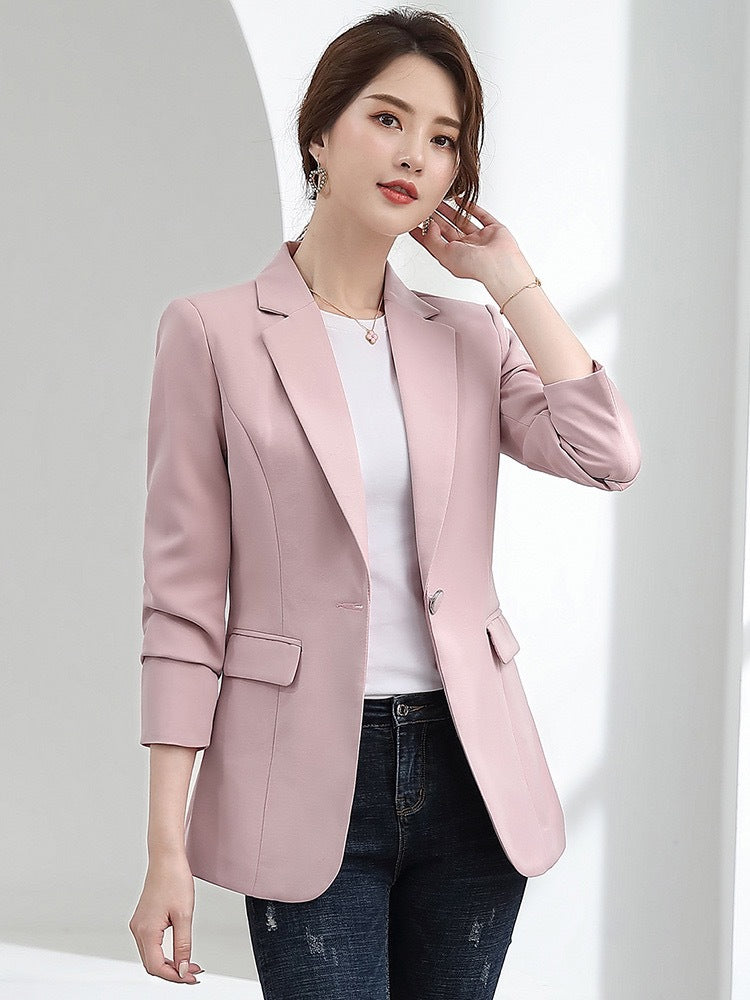 Fashion Temperament Lady Suit Jacket Top
