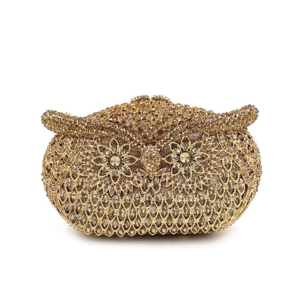 Hollow Out Diamond Banquet Clutch Bag Small 16x10x6.5cm Magnetic Buckle