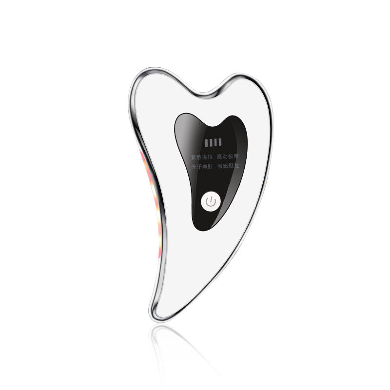 Electric USB Rechargeable Guasha Facial & Body Massager Wrinkle Remover Scraping Tool