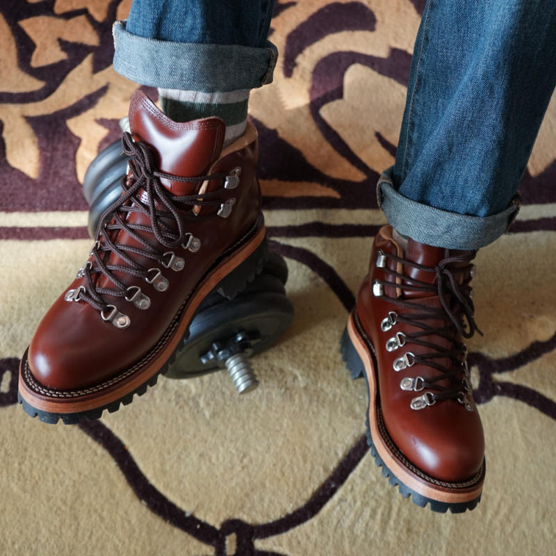 Bottes de randonnée basses en cuir marron à lacets pour homme, pointures 39-44