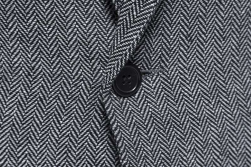 Veste de costume décontractée et épaisse pour le bureau
