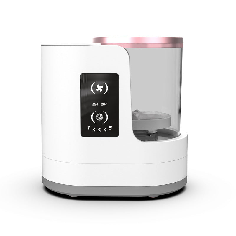 Nettoyant automatique rechargeable pour pinceaux de maquillage avec fonction de séchage et de désinfection