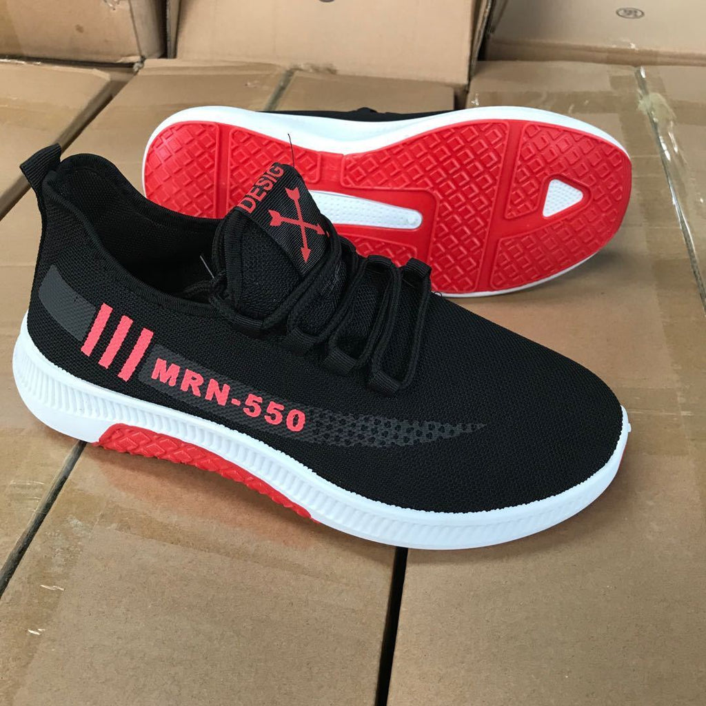 Spring & Autumn Canvas Sports Shoes with Letter Pattern