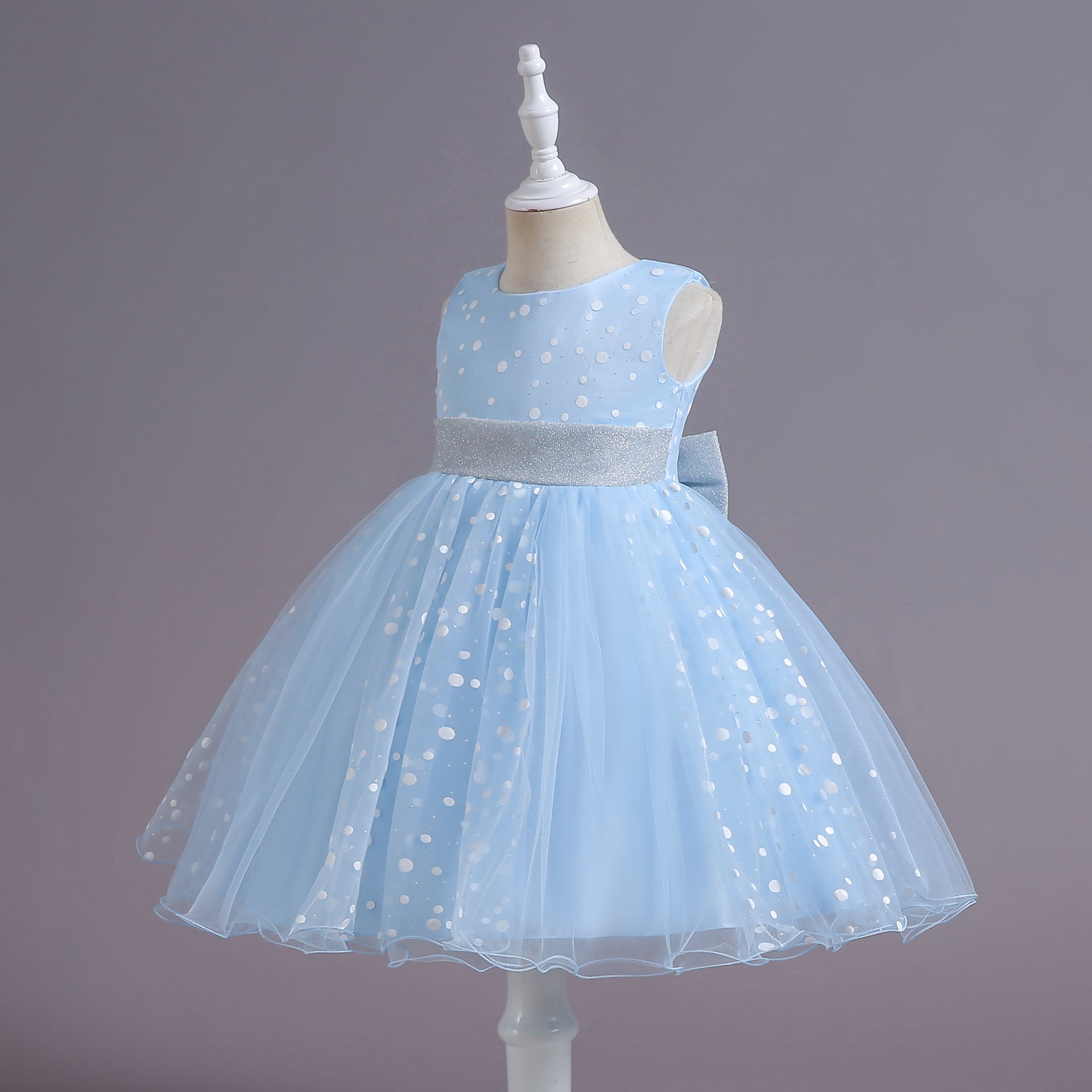 Personalized Girls' Short Princess Dress in Multiple Colors