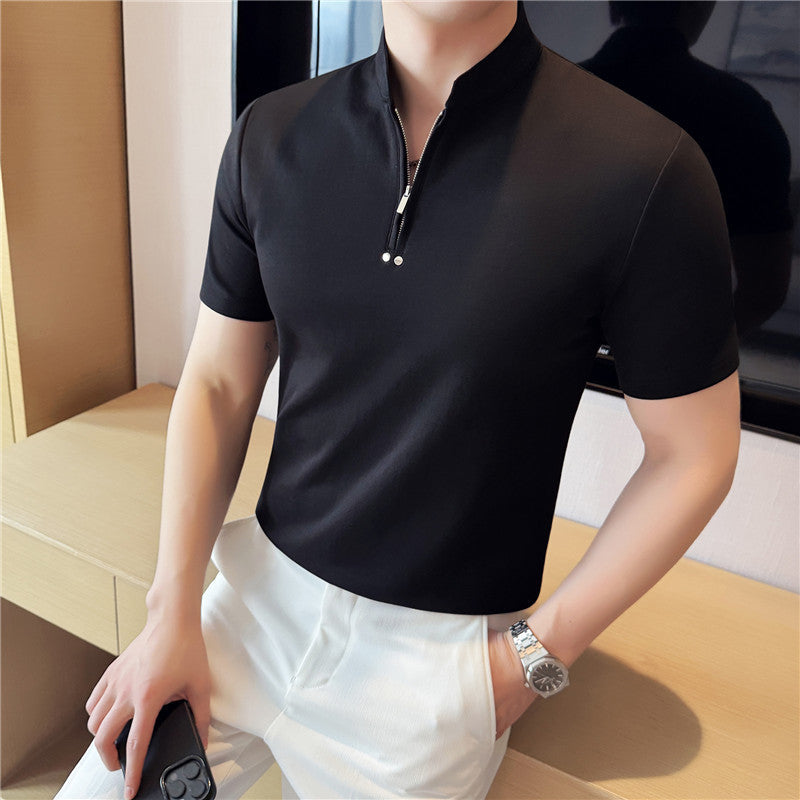 Young Casual Slim Fit Cotton Blend Men's T-Shirt