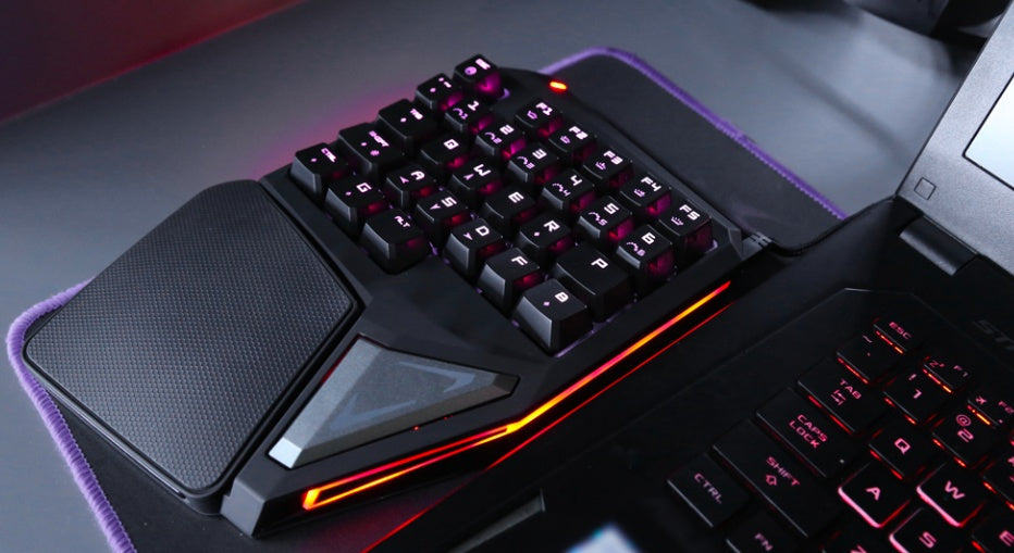 Mini-clavier de jeu mécanique T9PLUS 29 touches, USB, pour une seule main