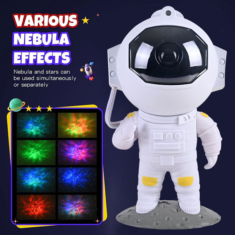 Galaxy Star Projector Astronaut Night Light Lamp for Bedroom Decor and Gifts