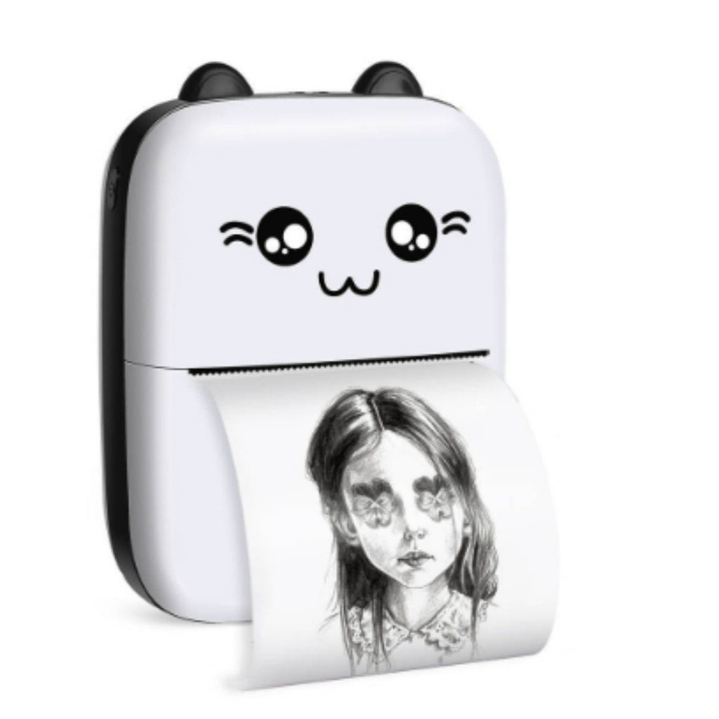 Mini Portable Pocket Printer USB Thermal Paper Student Wrong Question Machine