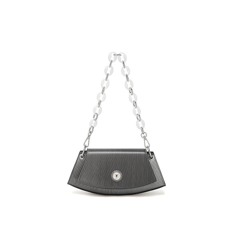 Women's High-End PU Leather One Shoulder Messenger Bag