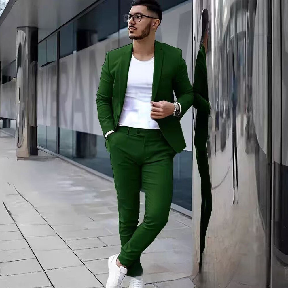 Costume décontracté personnalisé pour homme - Plusieurs couleurs et tailles