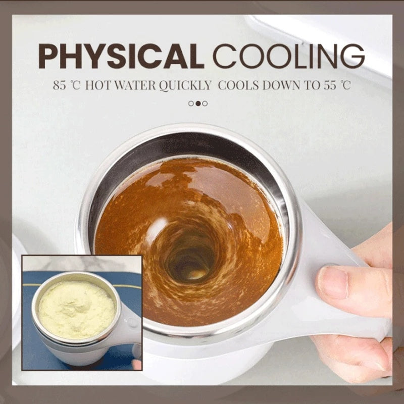Rechargeable Automatic Magnetic Stirring Coffee & Milkshake Cup
