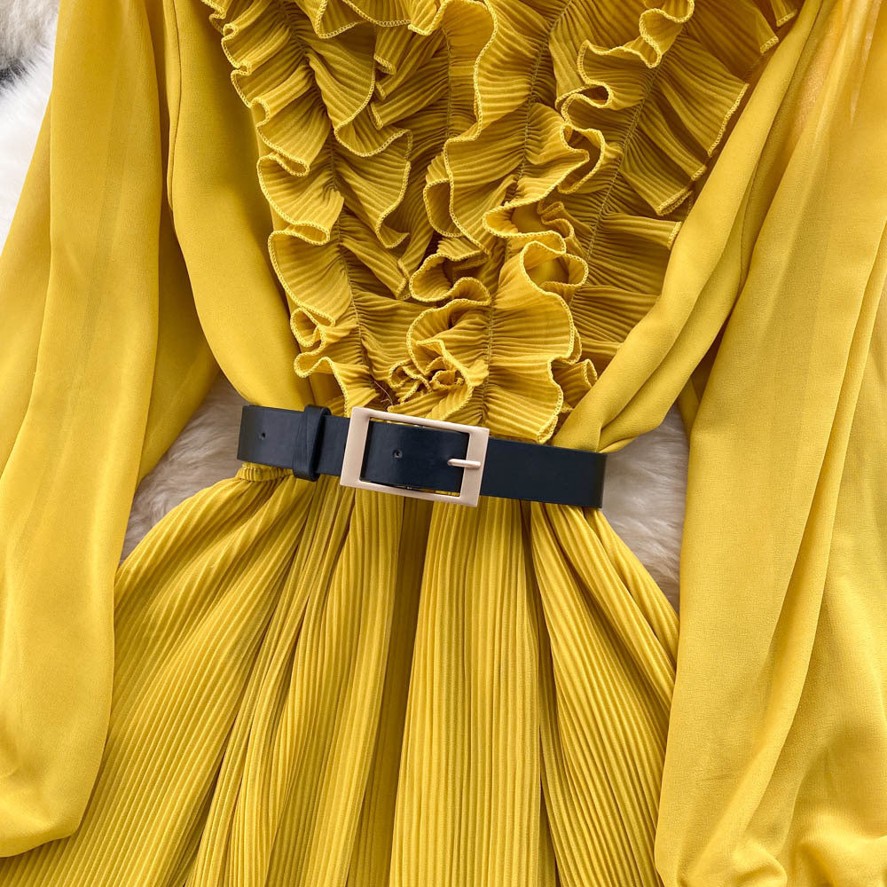 Fashion Summer Women's Long Sleeve Dress