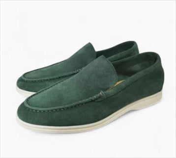 Mocassins d'été décontractés pour hommes Chaussures plates à enfiler pour la conduite
