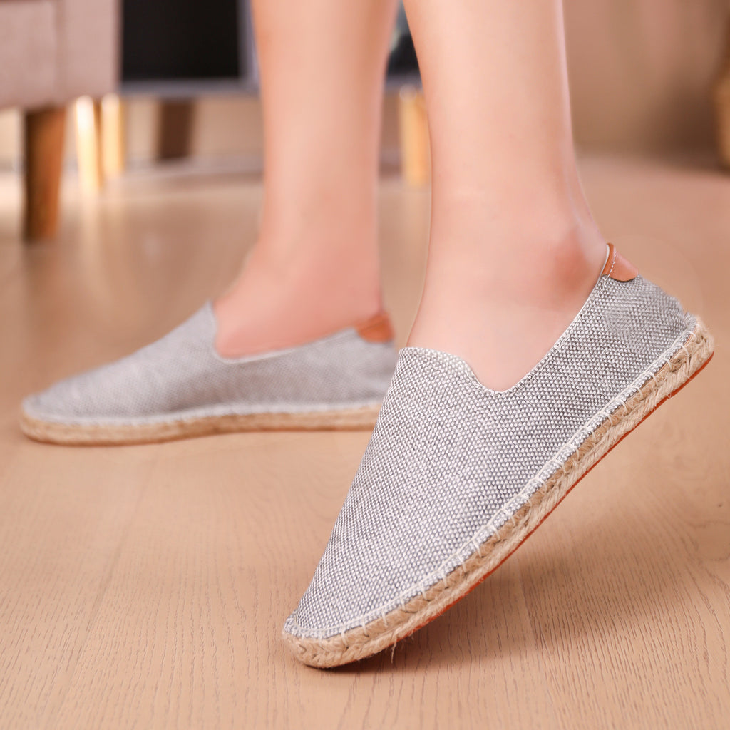 Mocassins en toile respirants et absorbants pour hommes