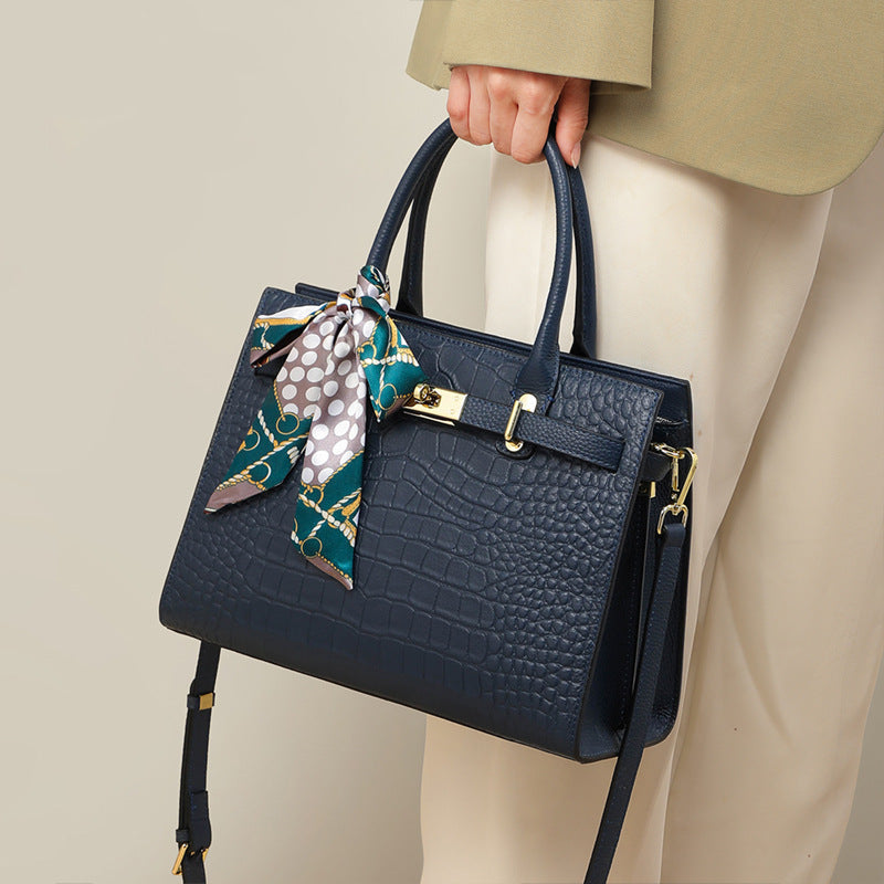 Sac à main pour femme en cuir de vachette grande capacité