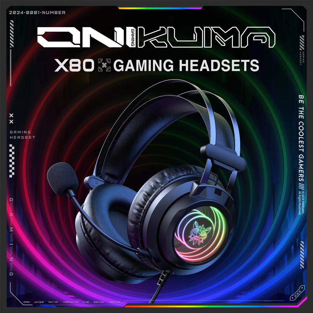 Wireless Gaming Laptop Headphones with Infinite Surround Sound