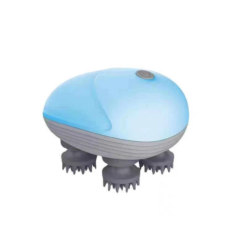 Masseur électrique pour chat, gratte-tête et dos pour soulager les tensions, outil de massage pour animaux de compagnie, masseur de tissus profonds pour les épaules, le cou et le cuir chevelu.