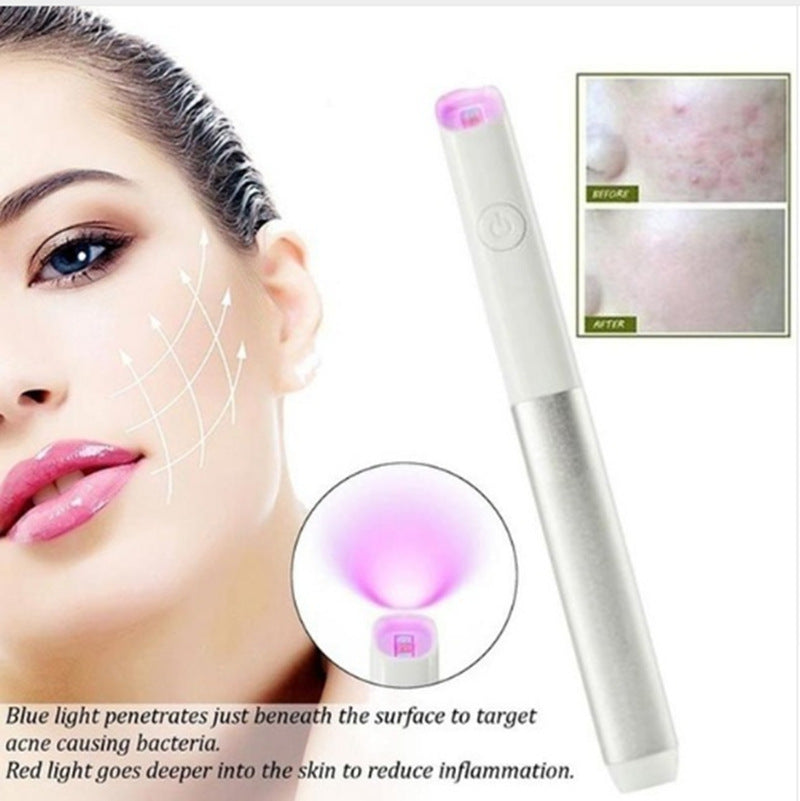 Household Acne Repair Beauty Instrument with Red & Blue Light