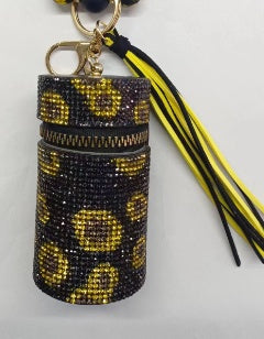 Silk Scarf Keychain Storage Mini