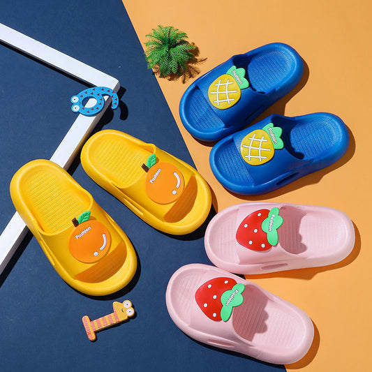 Animal Pattern Home Bathroom Bath Sandals Children's Shoes