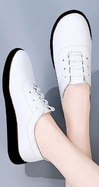 Arrival Casual Lightweight Soft Leather Low-Top Comfortable Shoes
