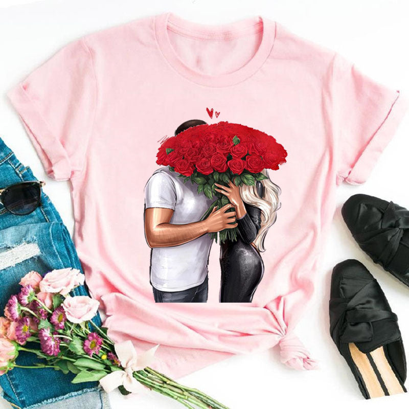 Sunflower Black Loose Fit Short Sleeve T-Shirt