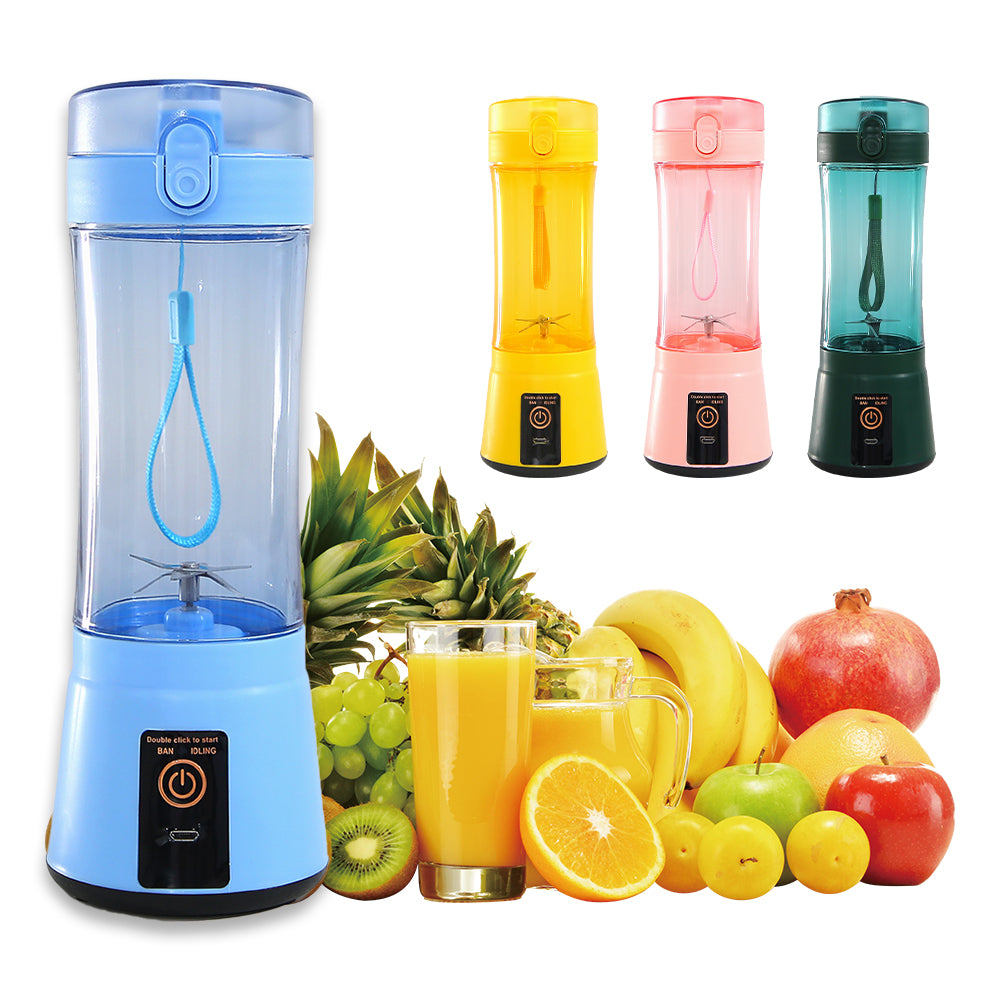 Mini mixeur portable USB rechargeable pour smoothies et jus.
