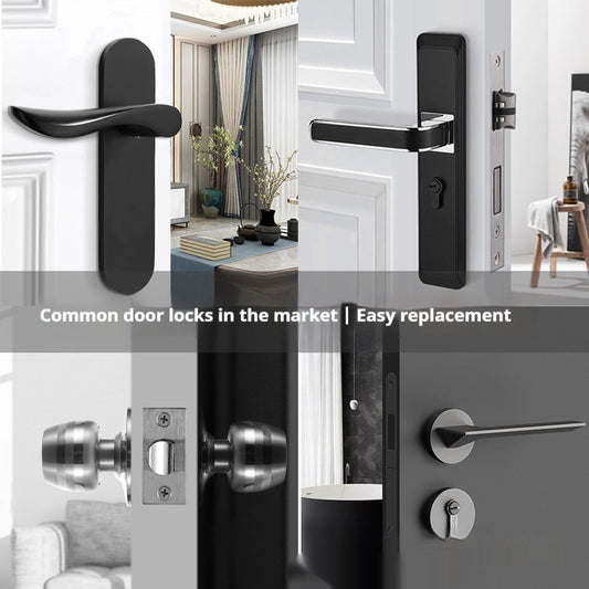 Smart Fingerprint Password Lock for Wooden Bedroom Door