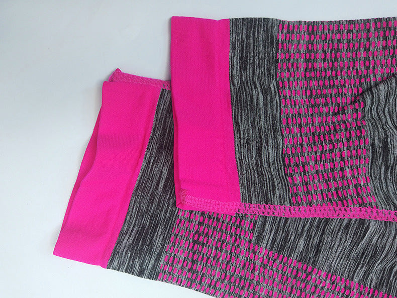 Yoga Suit Large Size Without Steel Ring Sports Four Needles Six Threads