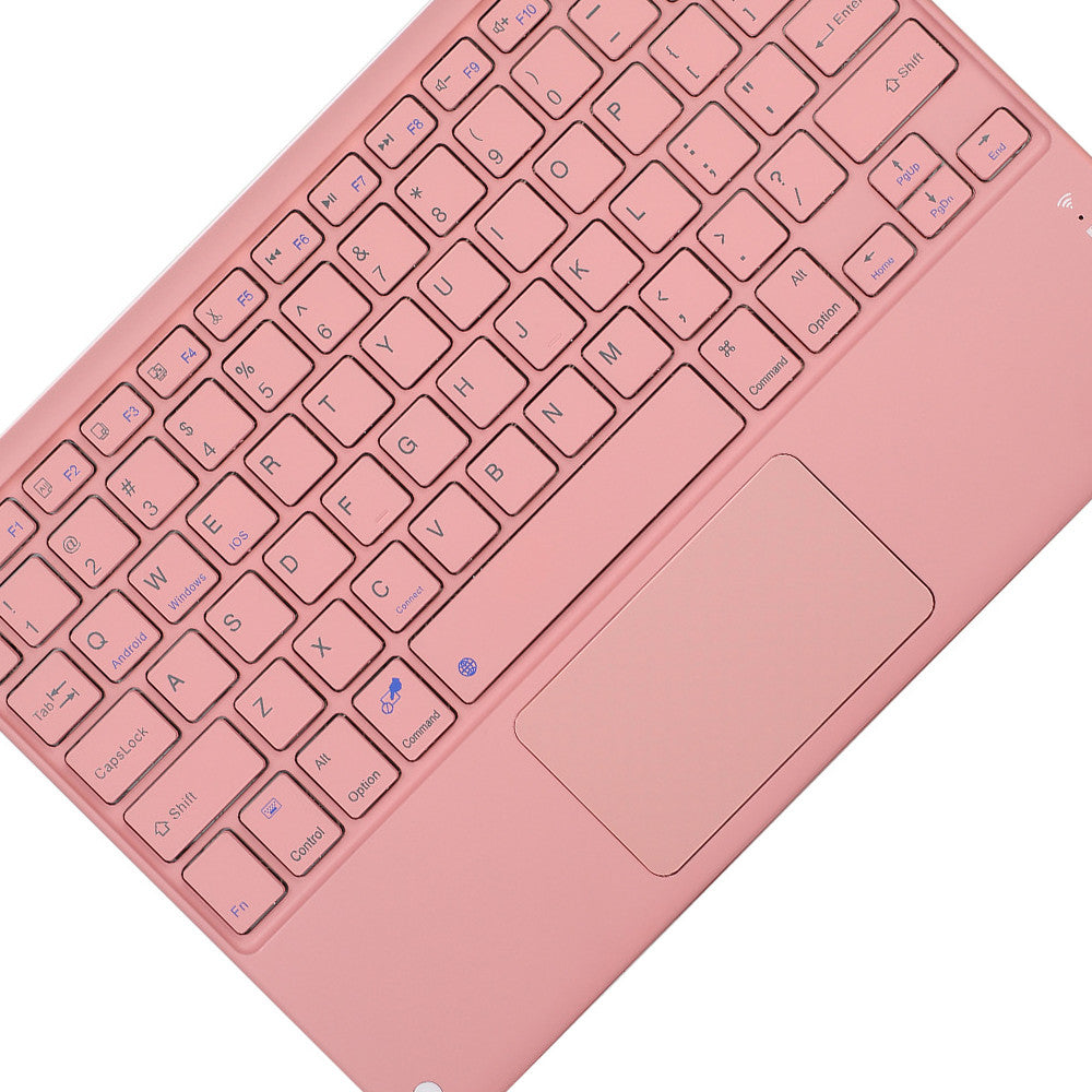 Colorful Magnetic Wireless Bluetooth Keyboard 24.5x18cm Rechargeable Battery