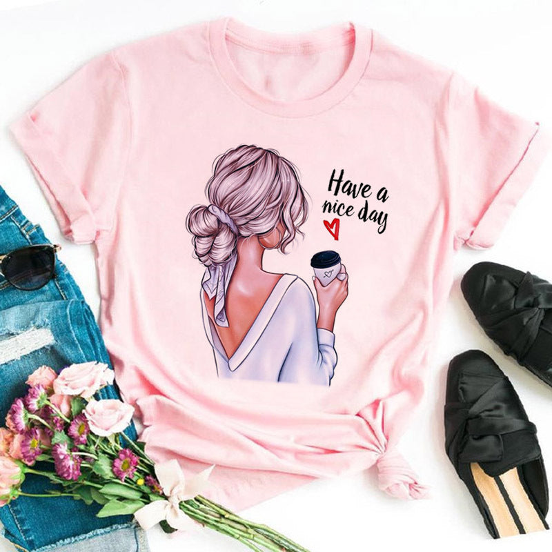 Sunflower Black Loose Fit Short Sleeve T-Shirt
