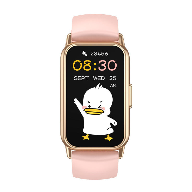 Montre Sport Connectée Femme Bluetooth avec Écran IPS 1,47" et Moniteur de Fréquence Cardiaque