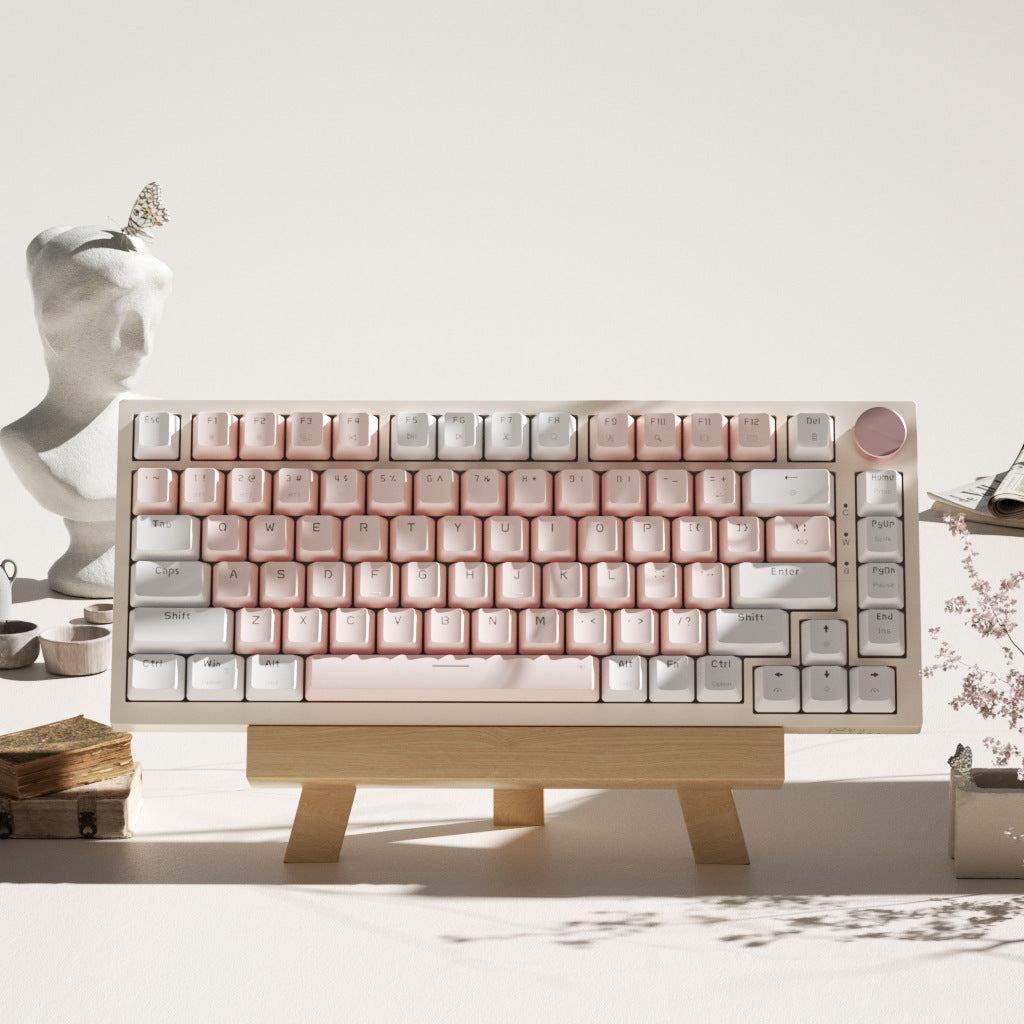 Clavier de jeu et de bureau filaire et sans fil créatif et coloré