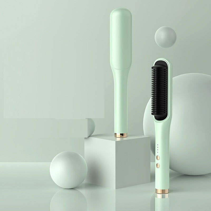 Anion Electric Hair Curlers and Comb Straightener Plug-In